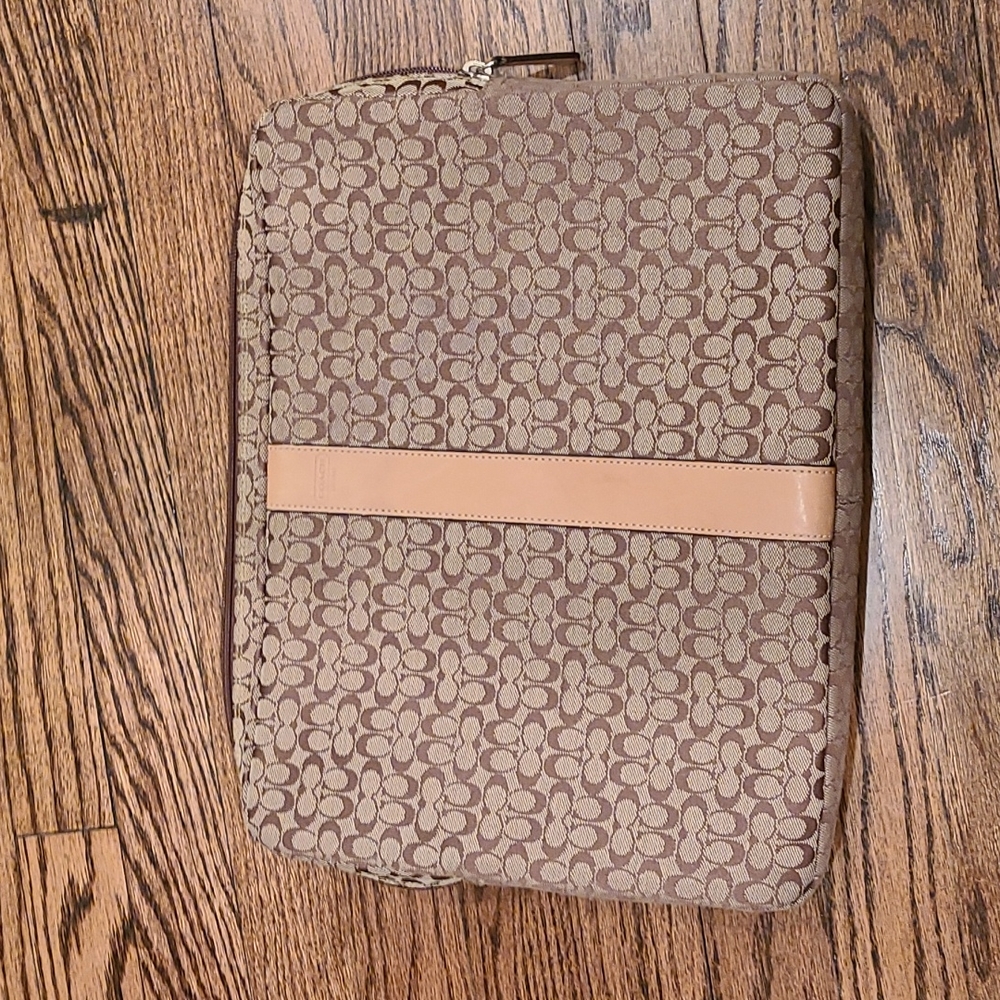 Coach laptop case